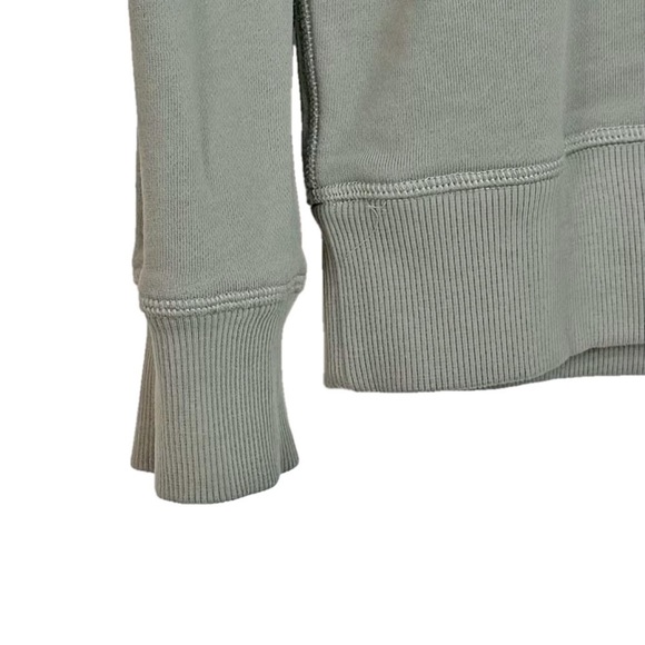 AS COLOUR NWOT Men's Designer Premium Heavy Muted Olive Crew Neck Sweatshirt M - Picture 4 of 6